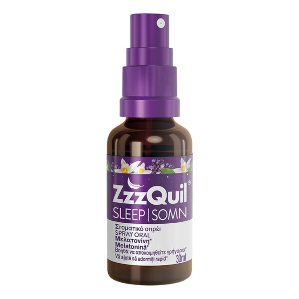 Άγχος - Στρες - Χαλάρωση ZzzQuil – Στοματικό Spray Μελατονίνης Γεύση Λεβάντα-Πορτοκάλι 30ml