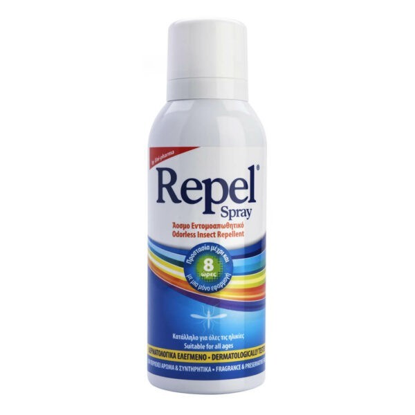 4Εποχές Uni-Pharma – Repel Spray Άοσμο Εντομοαπωθητικό 100ml