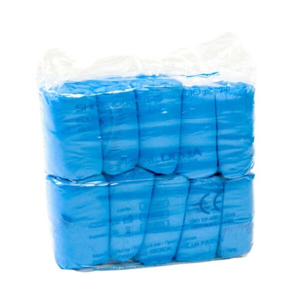> STOP COVID-19 < Aldena – Disposable Shoe Covers in Blue 100 pcs
