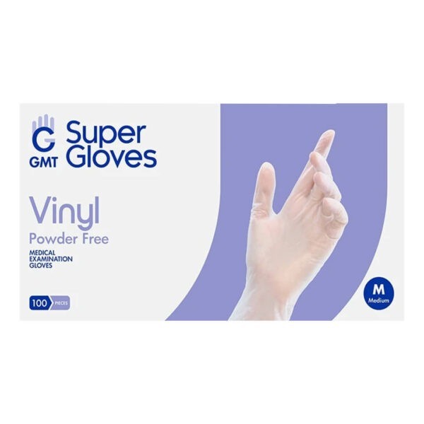 Gloves GMT – Transparent Vinyl Gloves Powder Free 100pcs