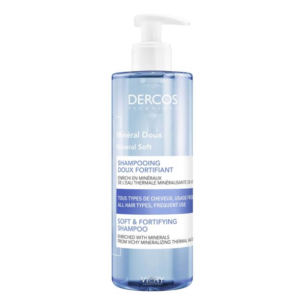 Vichy - Dercos Mineral Soft Σαμπουάν για Βαθύ Καθαρισμό 400ml