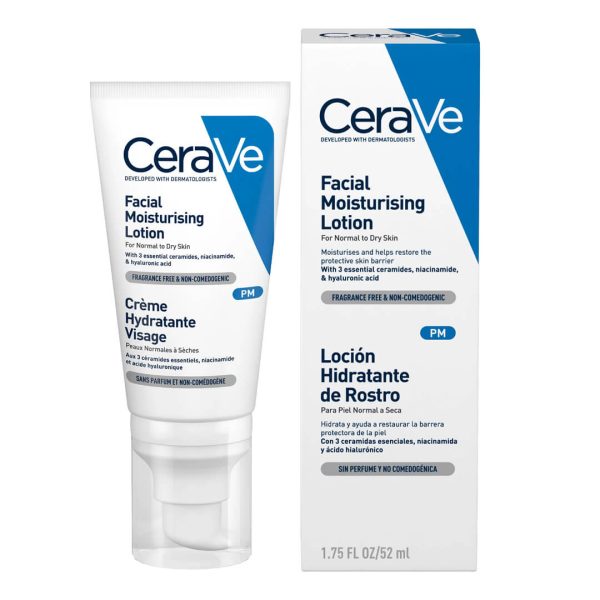 CeraVe - PM Facial Moisturising Lotion Ενυδατική Κρέμα Νυκτός 52ml