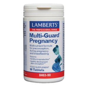 Συμπληρώματα Διατροφής-Εγκυμοσύνη Lamberts – Multi Guard Pregnancy Πολυβιταμίνες για την Εγκυμοσύνη 90 Ταμπλέτες Pregnancy