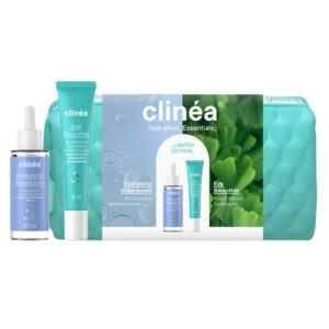 Ενυδάτωση - Αναζωογόνηση Clinéa – Promo Gift Set Ενυδάτωσης με Νεσεσέρ & Hyaluronic Waterbomb Ορός 30mL & Eye Smoothie Κρέμα Ματιών 15mL Clinea_promo_set2025