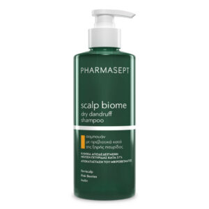 Ειδική Φροντίδα Pharmasept – Scalp Biome Dry Dandruff Shampoo Σαμπουάν με Πρεβιοτικά κατά της Ξηρής Πιτυρίδας 400mL Pharmasept_scalp biome