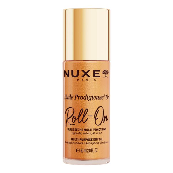 Nuxe - Huile Prodigieuse Or Roll-On Ιριδίζον Ξηρό Ενυδατικό Λάδι για Πρόσωπο Σώμα & Μαλλιά 60ml Nuxe - Huile Prodigieuse Or Roll-On Ιριδίζον Ξηρό Ενυδατικό Λάδι για Πρόσωπο Σώμα & Μαλλιά 60ml