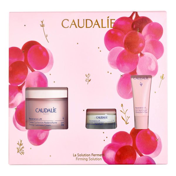 Caudalie - Promo Resveratrol Lift Αντιρυτιδική Κρέμα Ημέρας 50mL & Κρέμα Νυκτός 15mL & Κρέμα Ματιών 5mL