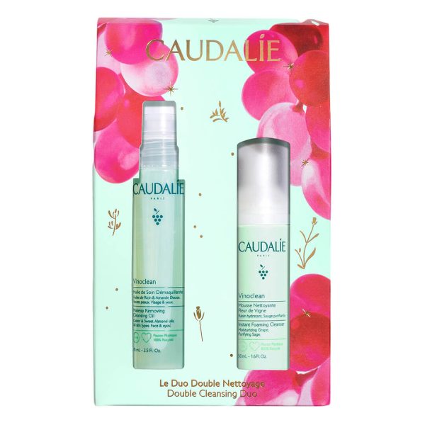 Caudalie - Promo Double Cleansing Duo Λάδι Καθαρισμού Προσώπου 75mL & Δώρο Απαλός Αφρός Καθαρισμού Προσώπου 50mL Caudalie - Promo Double Cleansing Duo Λάδι Καθαρισμού Προσώπου 75mL & Δώρο Απαλός Αφρός Καθαρισμού Προσώπου 50mL