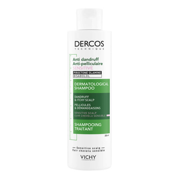 Vichy - Dercos Sensitive Σαμπουάν για Πιτυρίδα και Ξηροδερμία 200ml