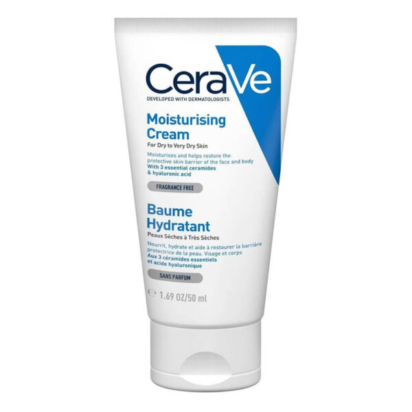 CeraVe - Moisturising Cream Ενυδατική Κρέμα Προσώπου & Σώματος 50gr