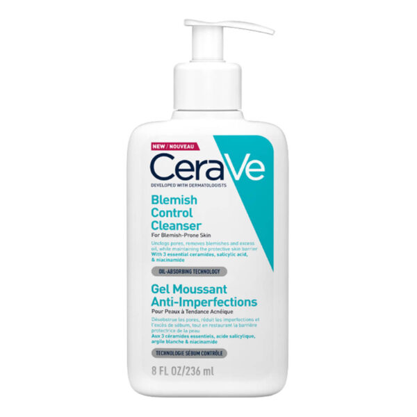 CeraVe - Blemish Control Cleanser Gel Καθαρισμού Προσώπου για Ατέλειες 236ml