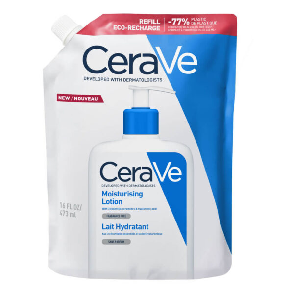 CeraVe - Moisturising Lotion Ενυδατικό Γαλάκτωμα Προσώπου & Σώματος Ανταλλακτικό 473ml