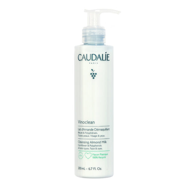 Caudalie - Vinoclean Cleansing Almond Milk Γαλάκτωμα Καθαρισμού & Ντεμακιγιάζ 200ml