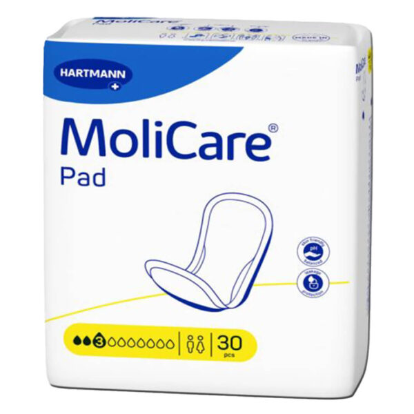 Hartmann - MoliCare Pad Σερβιέτες ελαφράς ακράτειας 30τμχ REF. 168076