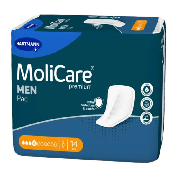 Hartmann - MoliCare Men Pad Protect Eπιθέματα Aνδρικής Aκράτειας 14τμχ REF. 168068