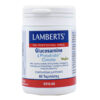 Lamberts - Glucosamine and Phytodroitin Complex Σύμπλεγμα Γλυκοζαμίνης και Φυτοδροϊτίνης 60tabs