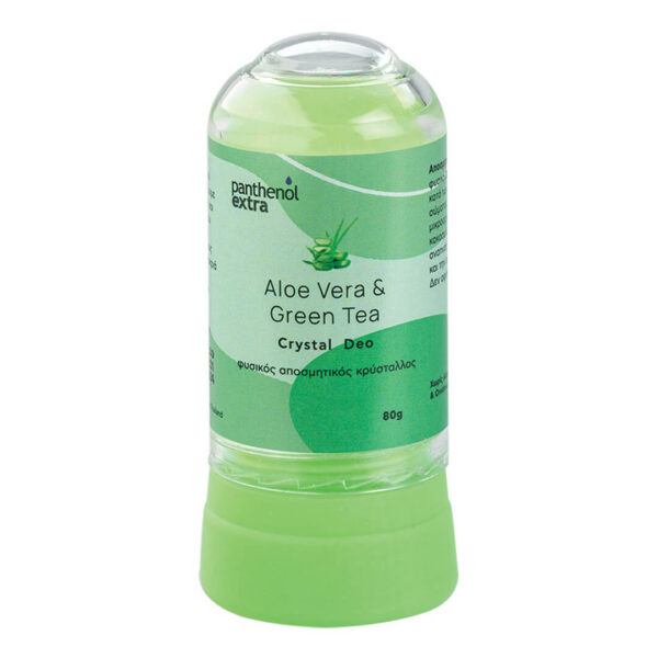 Medisei - Panthenol Extra Aloe Vera & Green Tea Αποσμητικός Κρύσταλλος 80gr