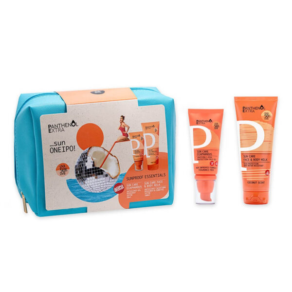 Medisei - Promo Panthenol Extra Sun Care Diaphanous SPF50 Αντηλιακό Τζελ Προσώπου 50ml & Αντηλιακό Γαλάκτωμα Προσώπου-Σώματος SPF50 100ml