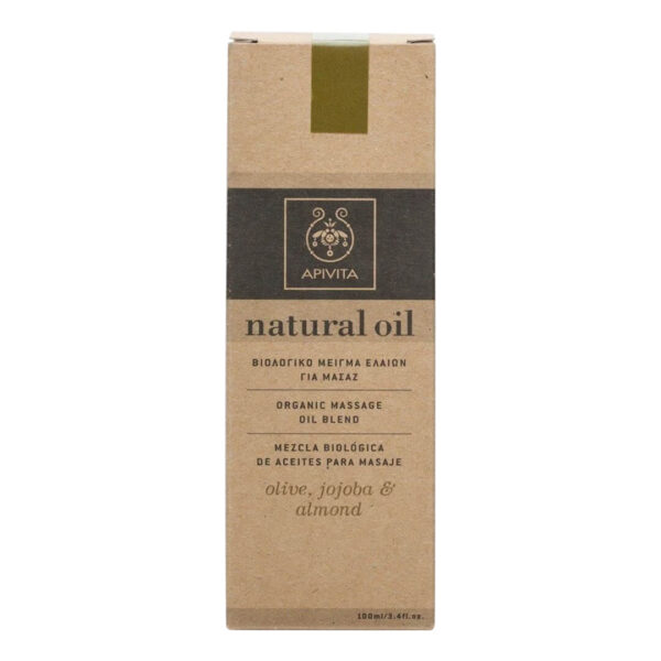 Apivita - Natural Oil Βιολογικό Μείγμα Ελαίων Για Μασάζ 100ml Apivita - Natural Oil Βιολογικό Μείγμα Ελαίων Για Μασάζ 100ml