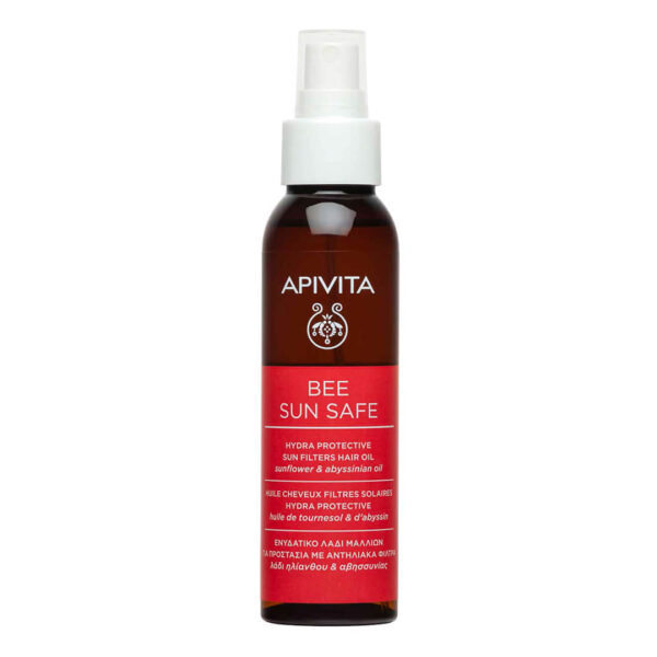 Apivita - Bee Sun Safe Eνυδατικό Λάδι Μαλλιών για Προστασία με Αντηλιακά Φίλτρα 100ml