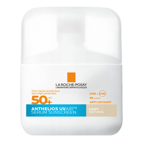 La Roche Posay -  Anthelios UVAir Αντηλιακός Ορός με Χρώμα Light SPF50+ 50ml