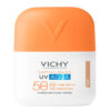 Vichy - Capital Soleil Uv-Aqua Λεπτόρρευστο Ενυδατικό Αντηλιακό Προσώπου Με Χρώμα Light SPF50 50ml