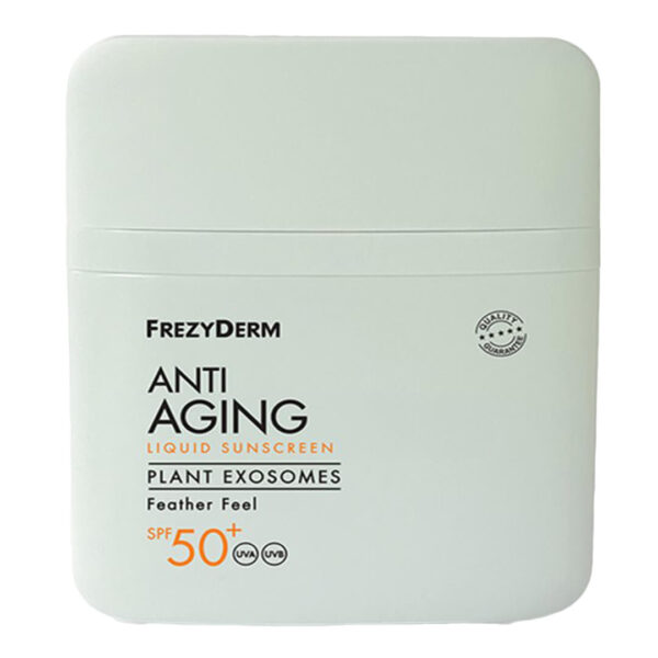 Frezyderm - Anti Aging Liquid Sunscreen Plant Exosomes Αντηλιακό Προσώπου με Αντιγηραντική Δράση SPF50+ 50ml