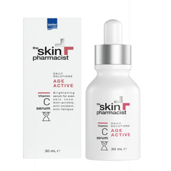 Intermed - The Skin Pharmacist Αge Active Vitamin C Serum Αντιρυτιδικός Ορός για Λάμψη 30ml