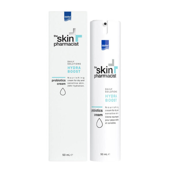 Intermed - The Skin Pharmacist Hydra Boost Probiotics Cream Ενυδατική Κρέμα Προσώπου για Κανονικές - Ξηρές Επιδερμίδες 50ml