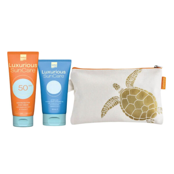 Intermed - Luxurious Promo SunCare Summer Essentials με Ενυδατικό Αντηλιακό Σώματος Υψηλής Προστασίας 200ml & Δροσιστική Γέλη για Μετά τον Ήλιο 150ml Intermed - Luxurious Promo SunCare Summer Essentials με Ενυδατικό Αντηλιακό Σώματος Υψηλής Προστασίας 200ml & Δροσιστική Γέλη για Μετά τον Ήλιο 150ml