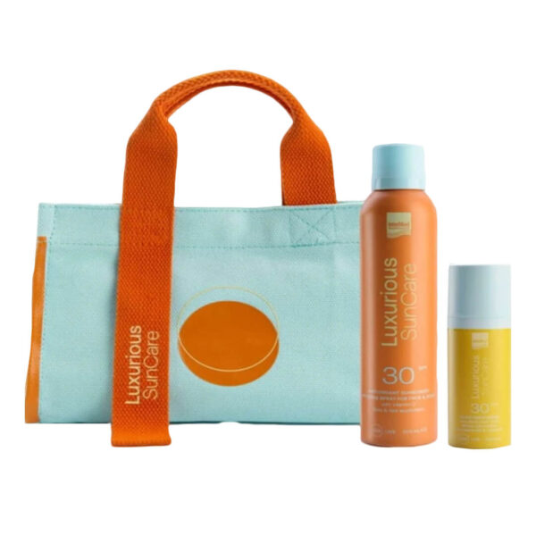 Intermed - Luxurious Promo SunCare Blue Pack με Αντηλιακό Ορό Προσώπου Spf30 50ml & Αντηλιακό Spray για Πρόσωπο & Σώμα Spf30 200ml Intermed - Luxurious Promo SunCare Blue Pack με Αντηλιακό Ορό Προσώπου Spf30 50ml & Αντηλιακό Spray για Πρόσωπο & Σώμα Spf30 200ml