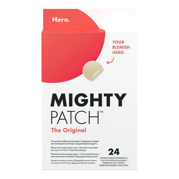 Hero. - Mighty Patch The Original Anti-Pimple Επιθέματα για Σπυράκια 24τμχ Hero. - Mighty Patch The Original Anti-Pimple Επιθέματα για Σπυράκια 24τμχ