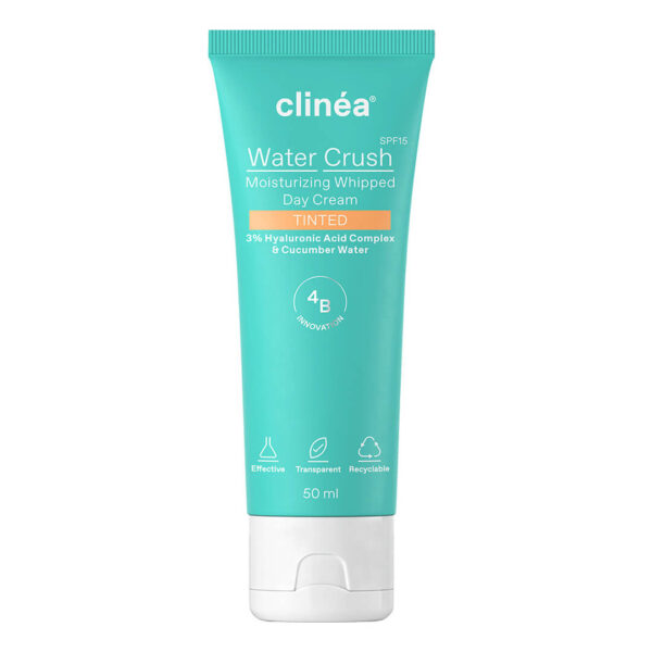 Clinéa - Water Crush SPF15 Ενυδατική Κρέμα Ημέρας με Χρώμα 50ml