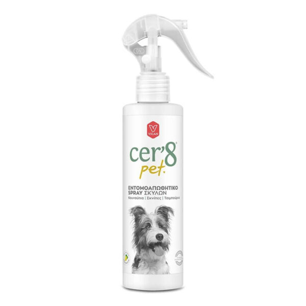 Vican - Cer'8 Pet Εντομοαπωθητικό Spray Σκύλων 200ml Vican - Cer'8 Pet Εντομοαπωθητικό Spray Σκύλων 200ml
