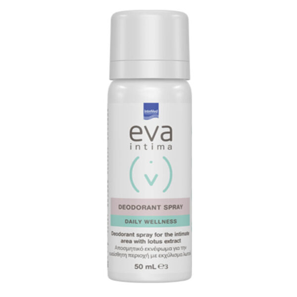 Intermed - Eva Intima Deodorant Spray Αποσμητικό Εκνέφωμα για την Ευαίσθητη Περιοχή με Εκχύλισμα Λωτού 50ml Intermed - Eva Intima Deodorant Spray Αποσμητικό Εκνέφωμα για την Ευαίσθητη Περιοχή με Εκχύλισμα Λωτού 50ml