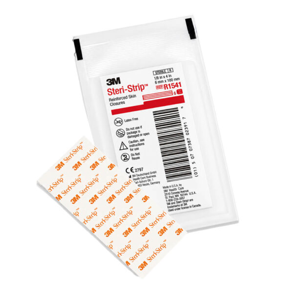 3M - Steri-Strip Ενισχυμένες Ταινίες Σύγκλεισης 6mm x 75mm R1541 50 Σακ/Κουτί 3M - Steri-Strip Ενισχυμένες Ταινίες Σύγκλεισης 6mm x 75mm R1541 50 Σακ/Κουτί