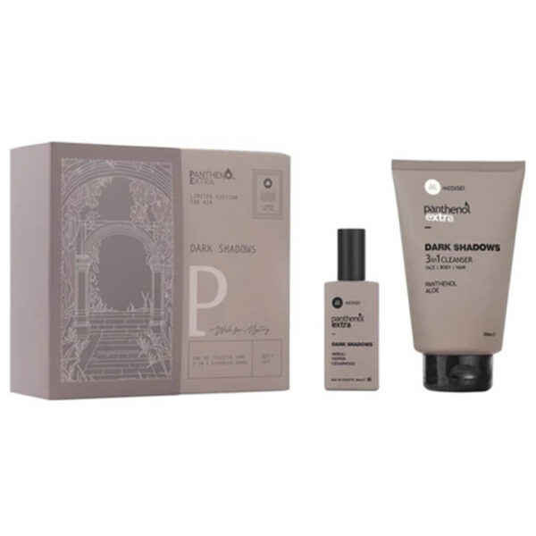 Medisei - Promo Panthenol Extra Wish For Mystery Dark Shadows Eau de Toilette Ανδρικό Άρωμα 50ml & 3 in 1 Cleanser Face Body Hair Αφρόλουτρο & Σαμπουάν 200ml