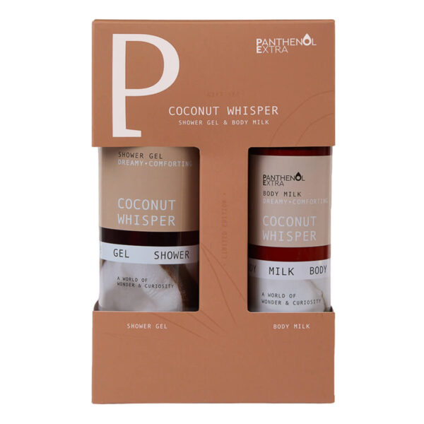 Medisei - Promo Panthenol Extra Coconut Whisper Shower Gel Αφρόλουτρο Τζελ 500ml & Body Milk Γαλάκτωμα Σώματος 300ml