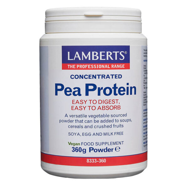 Lamberts - Natural Pea Protein Πρωτεϊνη από Μπιζέλια 360gr Lamberts - Natural Pea Protein Πρωτεϊνη από Μπιζέλια 360gr