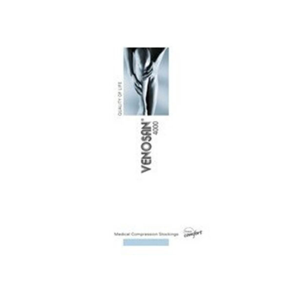Venosan 4000 - Κάλτσες Διαβαθμισμένης Συμπίεσης Ριζομηρίου Κλάση II Μέγεθος X-Large Short Κλειστά Δάχτυλα Μπεζ